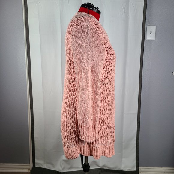 Peach Mossimo Duster-Length Cardigan - Picture 4 of 7